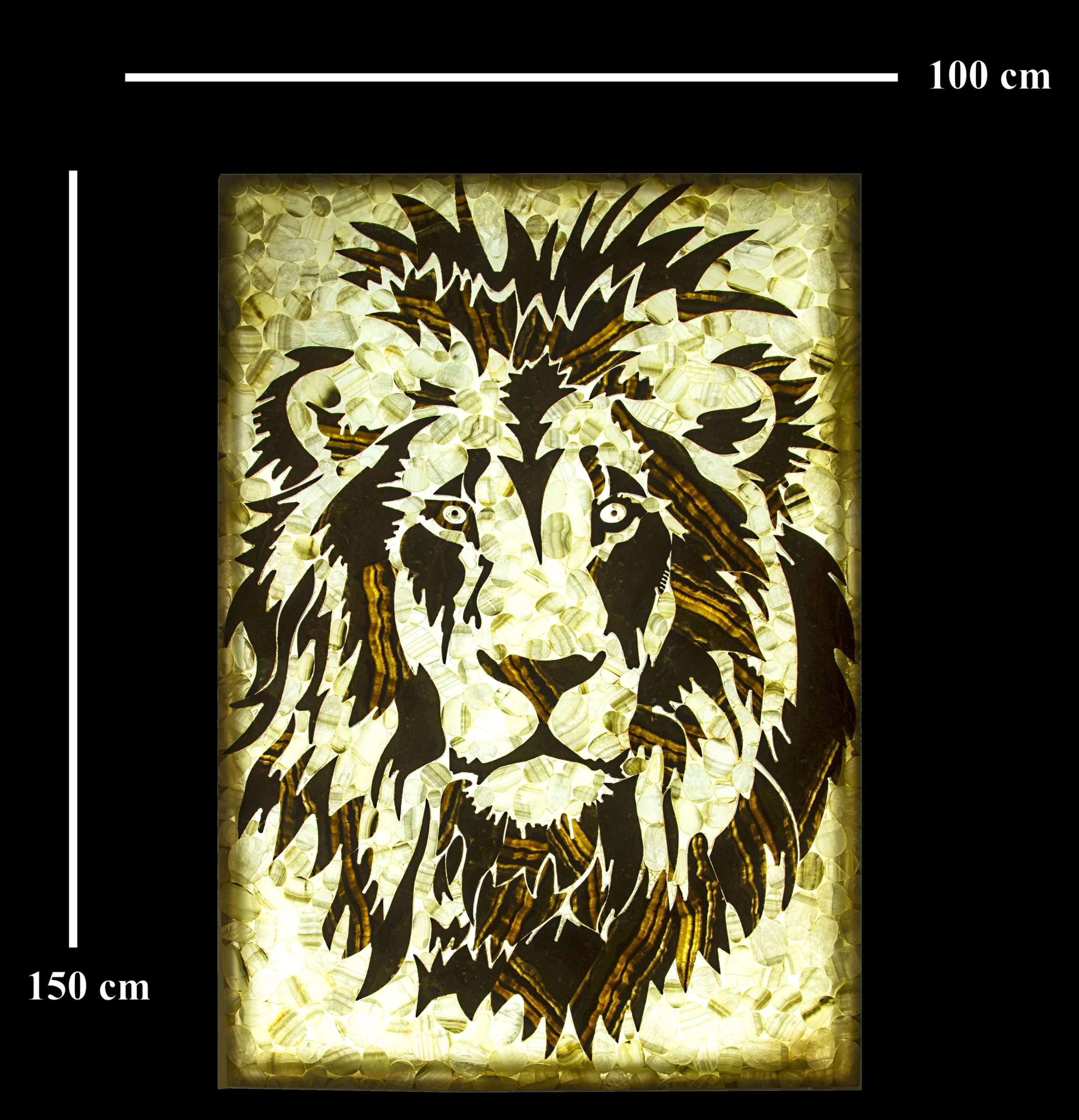 dvm027-lion lampshade