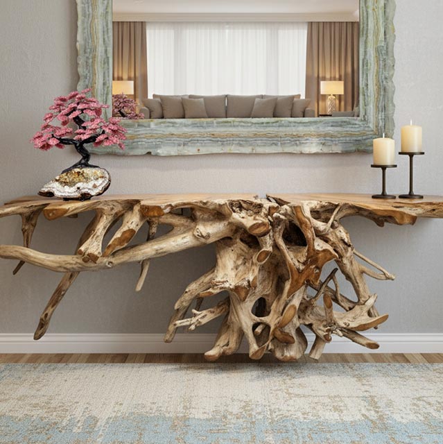 console table teak root (6)